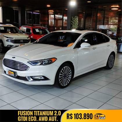 FORD FUSION 2.0 TITANIUM AWD 16V GASOLINA 4P AUTOMÁTICO FORD FUSION 2.0 TITANIUM AWD 16V GASOLINA 4P AUTOMÁTICO